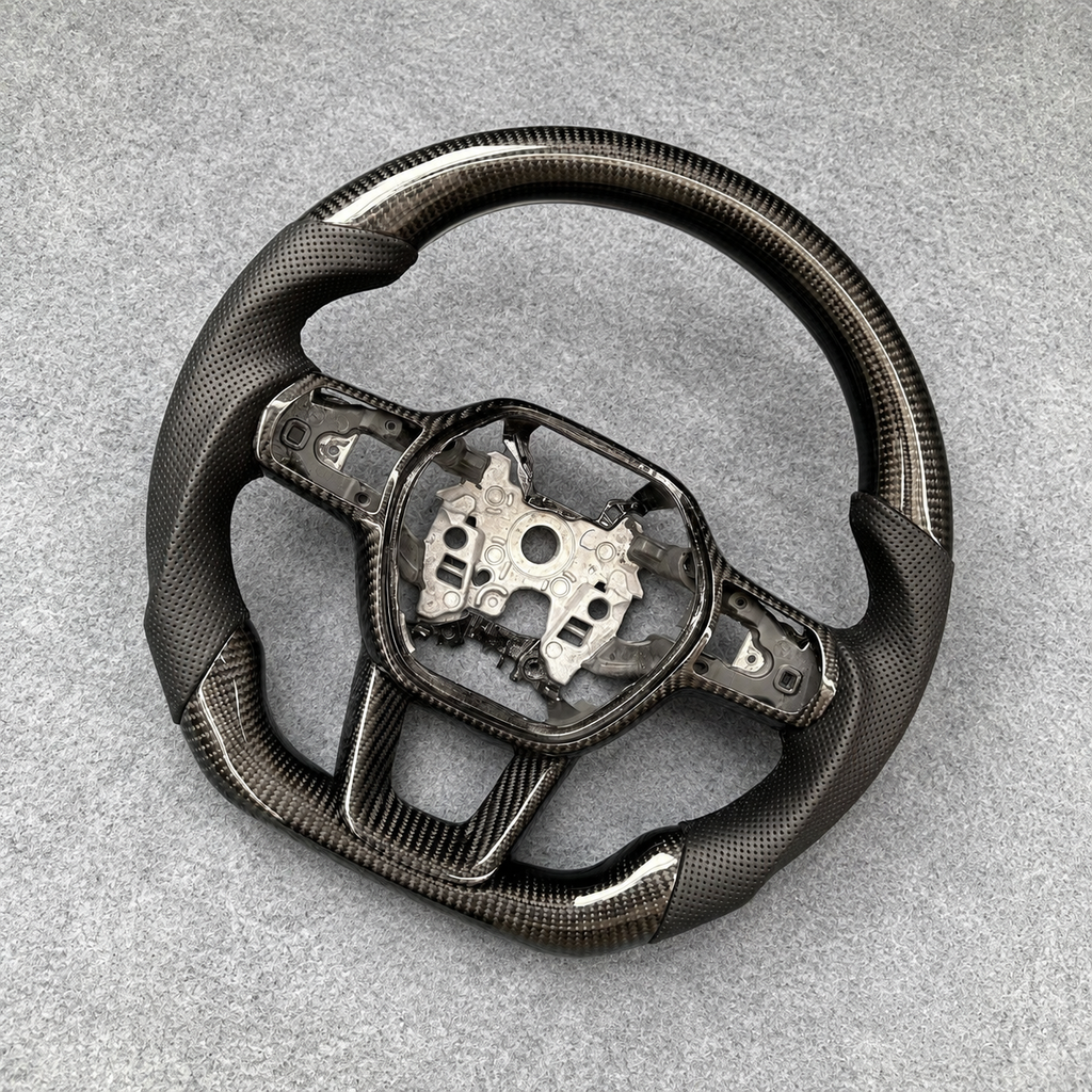 Custom Carbon Fiber Steering Wheel Fits Honda 2023-2026 CR-V
