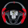Matte Carbon Fiber Steering Wheel fits Ford 2014-2019 Fiesta ST