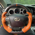 Custom Carbon Fiber Steering Wheel Fits Toyota Tundra Sequoia 2007-2013