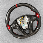 Custom Carbon Fiber Steering Wheel fits Ford 2014-2019 Fiesta ST