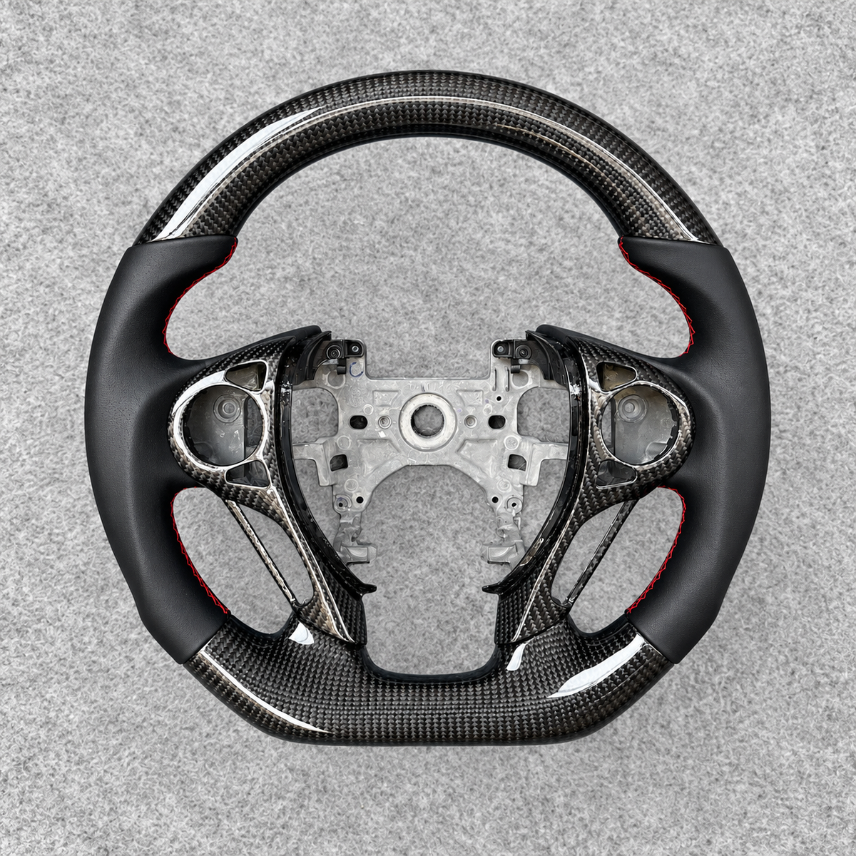 Carbon Fiber Steering Wheel Fits 2013–2017 Honda 9th Gen Accord