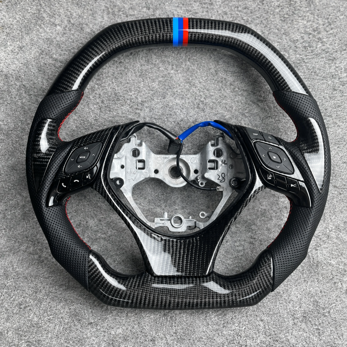 Carbon Fiber Steering Wheel Fits Toyota C-HR 2018-2023