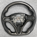 Carbon Fiber Steering Wheel Fits Honda Civic FD2 2006‑2011
