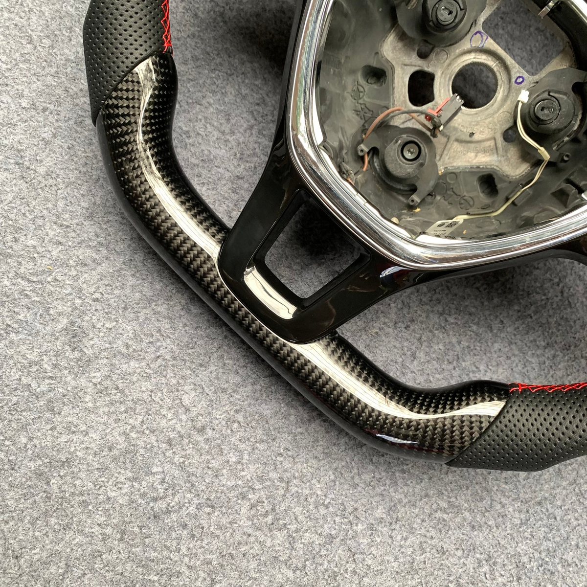 Carbon Fiber Steering Wheel Fits VW MK7 Golf Jetta Passat 2015-2021