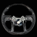 LED Forged Carbon Fiber Steering Wheel Fits 2022-2026 Tundra Tacoma Sequoia 4Runner