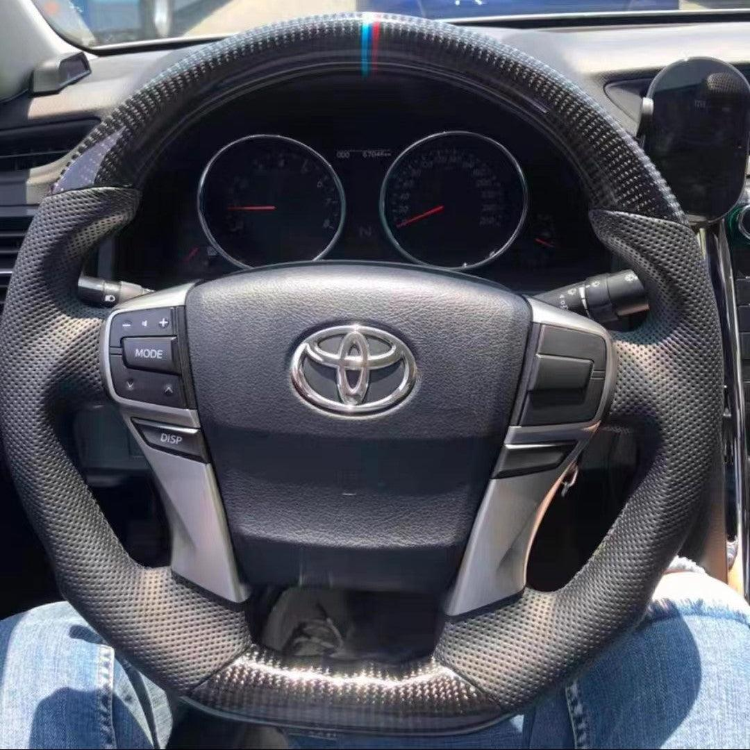Carbon Fiber Steering Wheel Fits Toyota Mark X Reiz