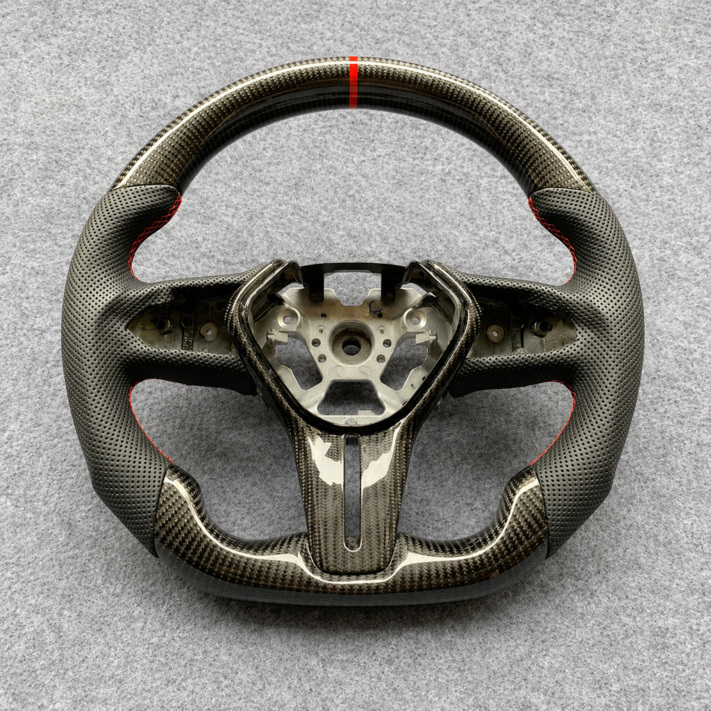 Custom Carbon Fiber Steering Wheel Fits Infiniti 2022-2026 QX55