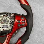 Red Carbon Fiber Steering Wheel Fits Acura TLX 2015‑2021