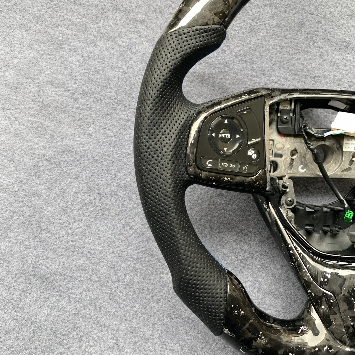 Forged Carbon Fiber Steering Wheel Fits Honda CR‑V 2017‑2021