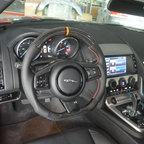 Carbon Fiber Steering Wheel fits Jaguar F-TYPE 2013-2023 / XE 2015-2019 / XF F-PACE 2016-2020 / XFL 2017-2020 / XEL E-PACE 2018-2020