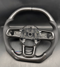 Carbon Fiber Steering Wheel fits 2019-2026 Jeep Wrangler / 2018-2026 Jeep Gladiator