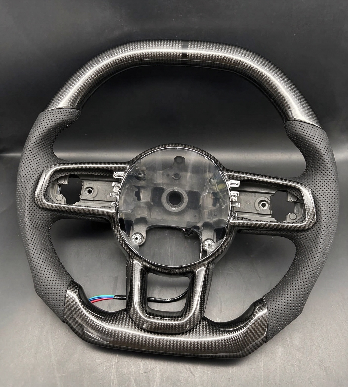 Carbon Fiber Steering Wheel fits 2019-2026 Jeep Wrangler / 2018-2026 Jeep Gladiator