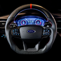 Honeycomb Carbon Fiber Steering Wheel Fits 2020+ Ford Explorer