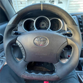 Carbon Fiber Steering Wheel Fits Toyota Tacoma 2005-2011 / 4Runner 2003-2009 / 2004-2007 LandCruiser / 2003-2007 Sequoia