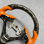 Forged carbon fiber steering wheel and gear knob fit Acura TL / ILX RDX