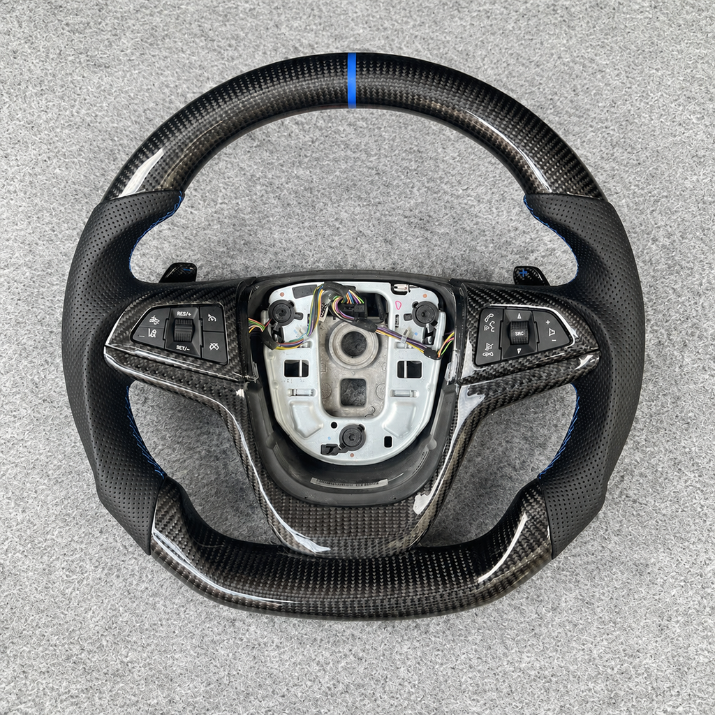 Carbon Fiber Steering Wheel Fits 2014-2017 Chevy SS