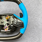 Carbon Fiber Steering Wheel Fits Corvette C8 2020+