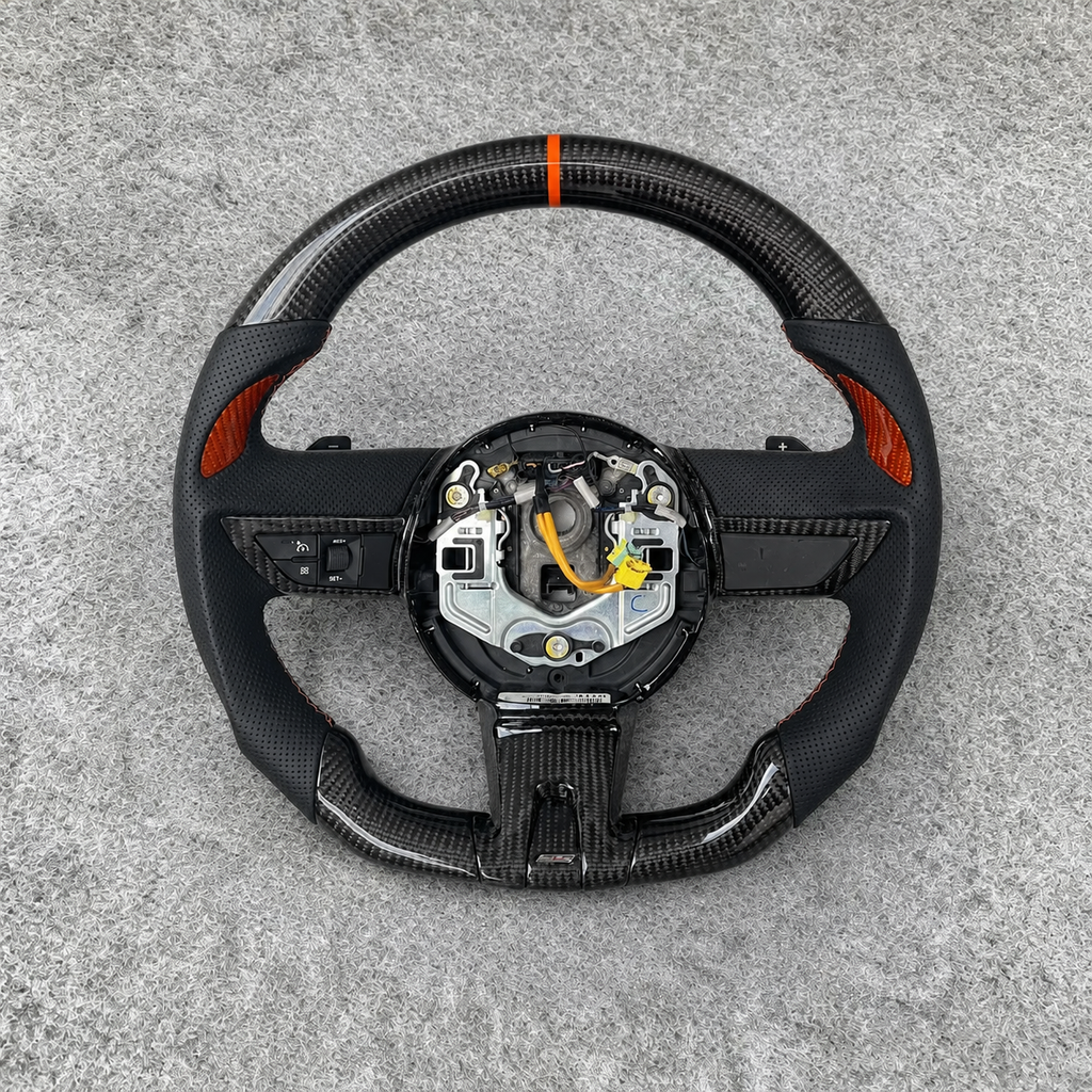 Carbon Fiber Steering Wheel Fits Chevrolet 2010-2011 Camaro