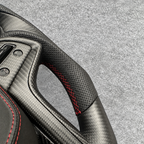 Matte carbon fiber steering wheel fits Cadillac 2015-2020 Escalade / 2013-2019 XTS / 2014-2016 SRX