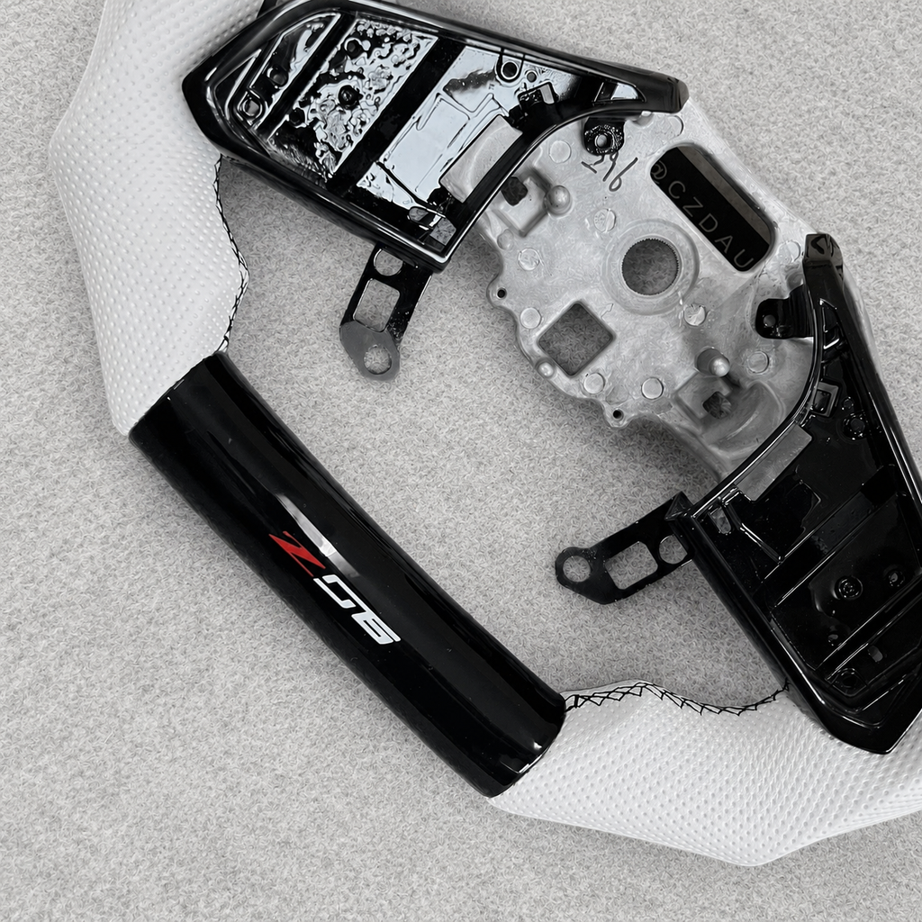F1 Shape Carbon Fiber Steering Wheel Fits Corvette C8 2020+