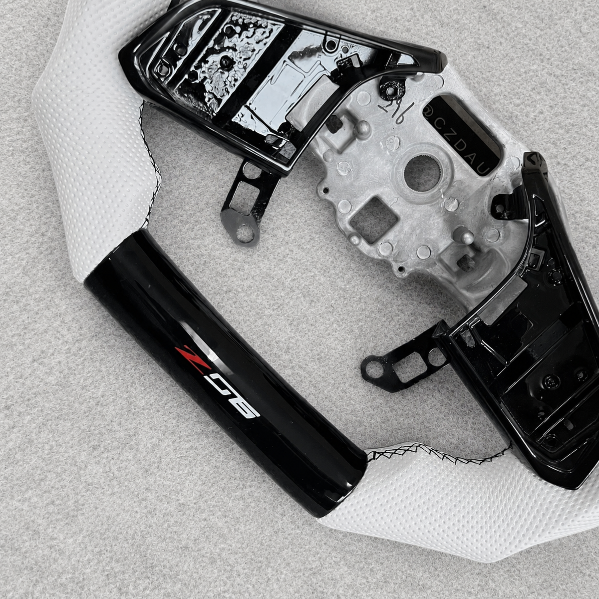 F1 Shape Carbon Fiber Steering Wheel Fits Corvette C8 2020+