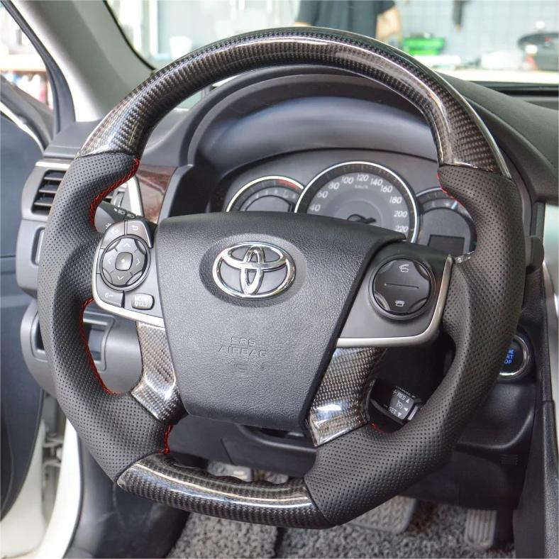 Carbon Fiber Steering Wheel fits Toyota 2014-2017 7th gen Camry