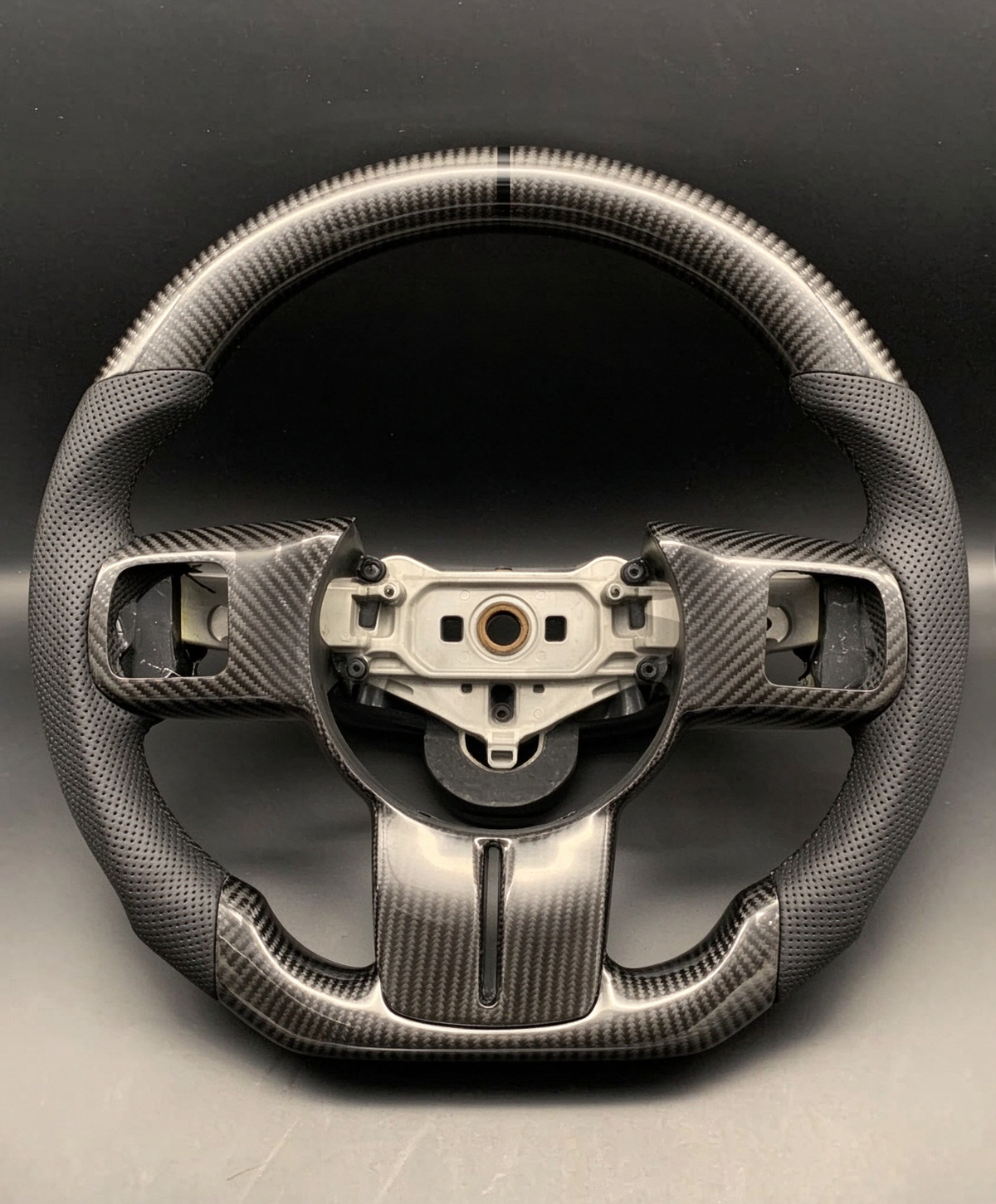 Carbon fiber steering wheel fits Jeep Wrangler 2011-2017
