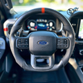 Carbon Fiber Steering Wheel Fits Ford F150 / Raptor 2021+