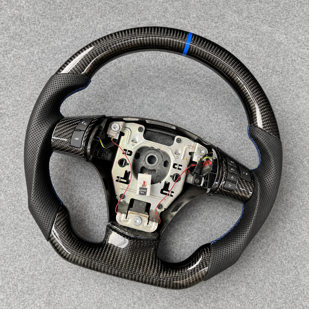 Custom Carbon Fiber Steering Wheel Fits Chevrolet 2006-2011 HHR / 2005-2010 Cobalt