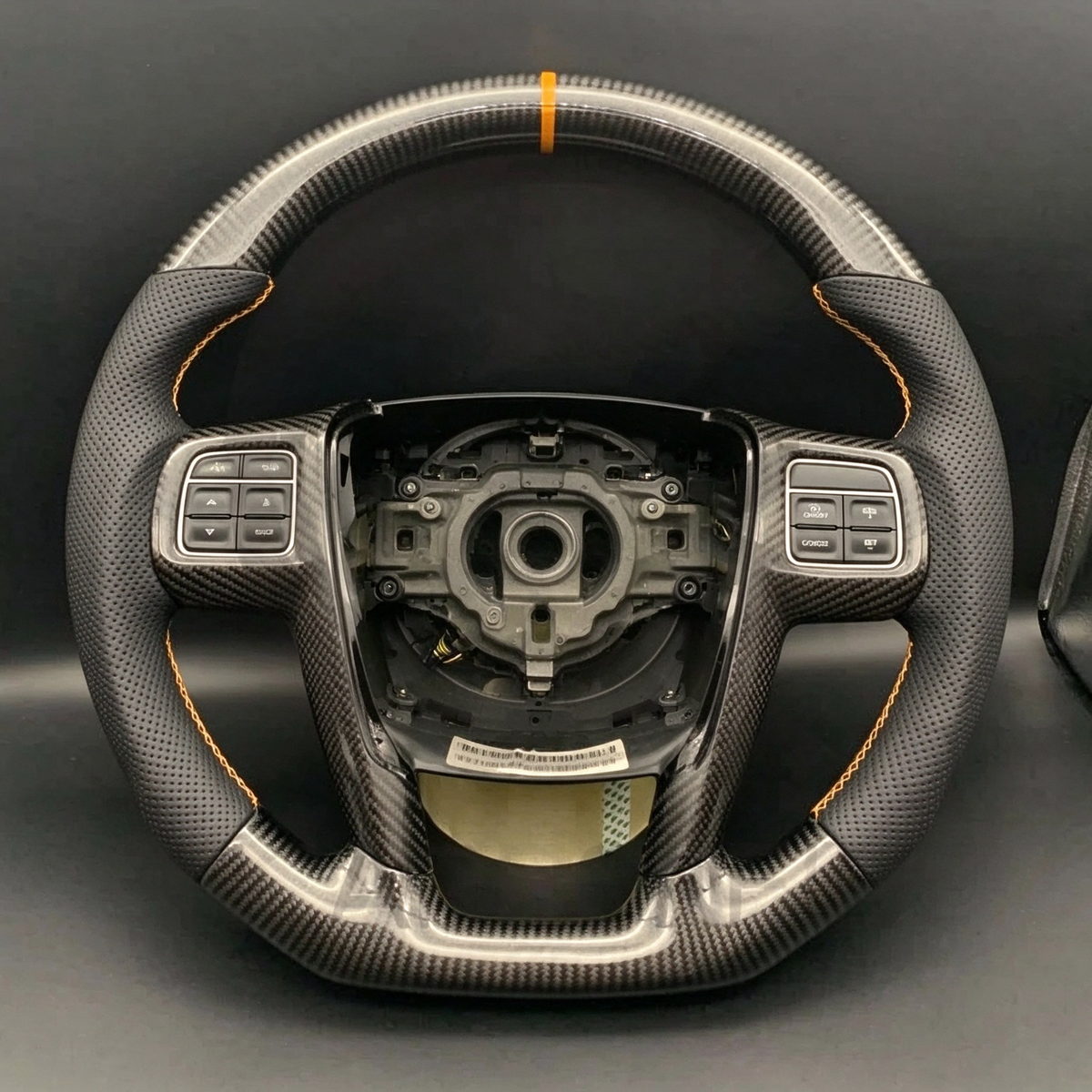 Carbon Fiber Steering Wheel Fits 2011-2014 Chrysler 300C