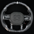 Forged Carbon Fiber Steering Wheel fits 2019-2025 Dodge Ram 1500 2500 3500