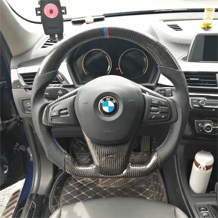 Carbon Fiber Steering Wheel Fits BMW F45 F48 F49 F39 F46