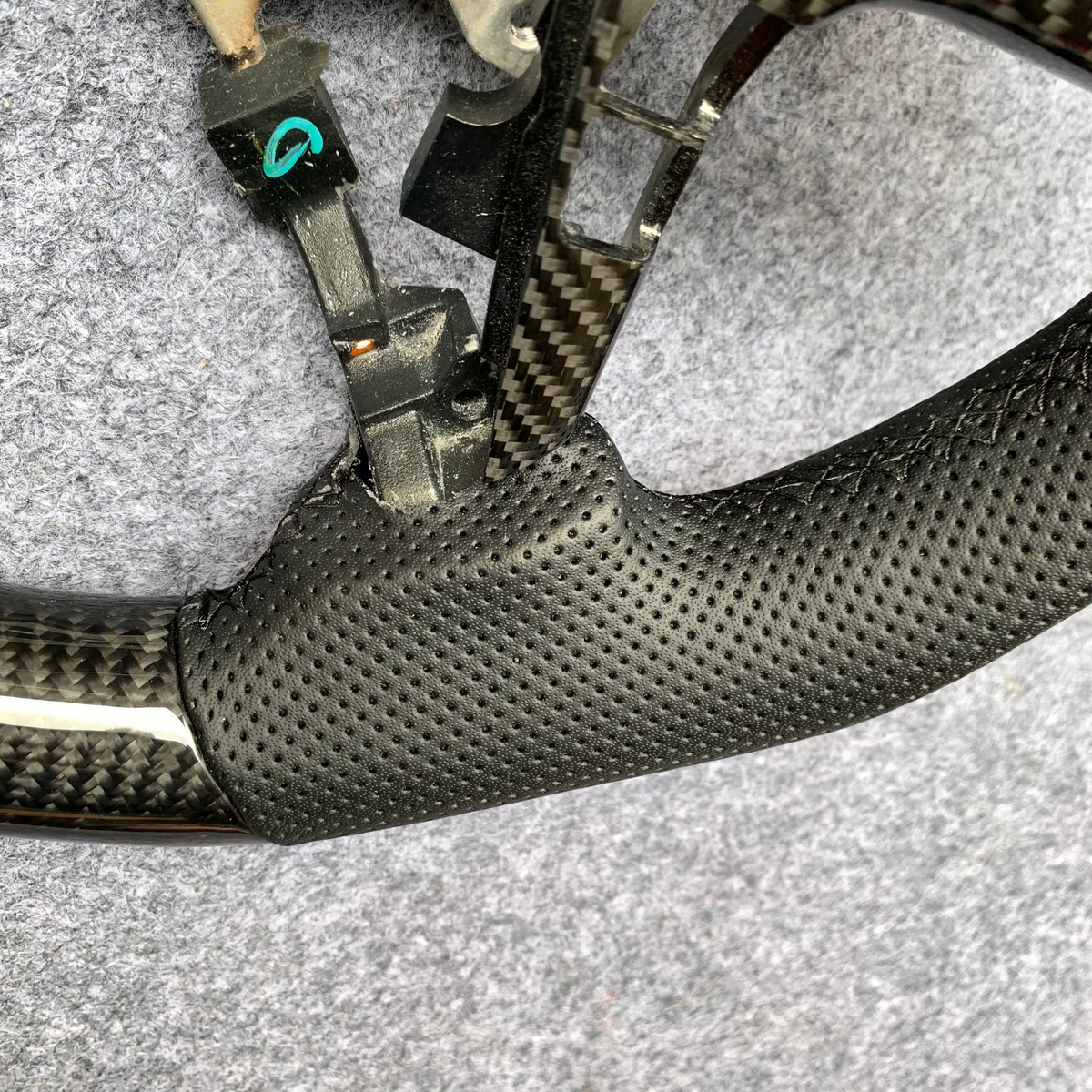 Carbon Fiber Steering Wheel Fits 2009-2013 Toyota Highlander