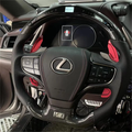 LED Carbon Fiber Steering Wheel Fits Lexus 2018-2020 UX200 / 250h / 2018-2023 LS500 / 2019-2020 ES300 350 250