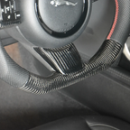 Carbon Fiber Steering Wheel fits Jaguar F-TYPE 2013-2023 / XE 2015-2019 / XF F-PACE 2016-2020 / XFL 2017-2020 / XEL E-PACE 2018-2020