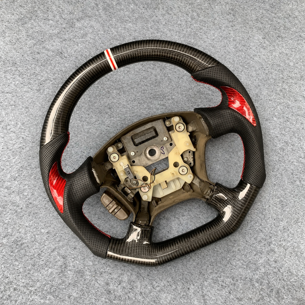 Carbon Fiber Steering Wheel Fits 2002-2006 Honda CR-V