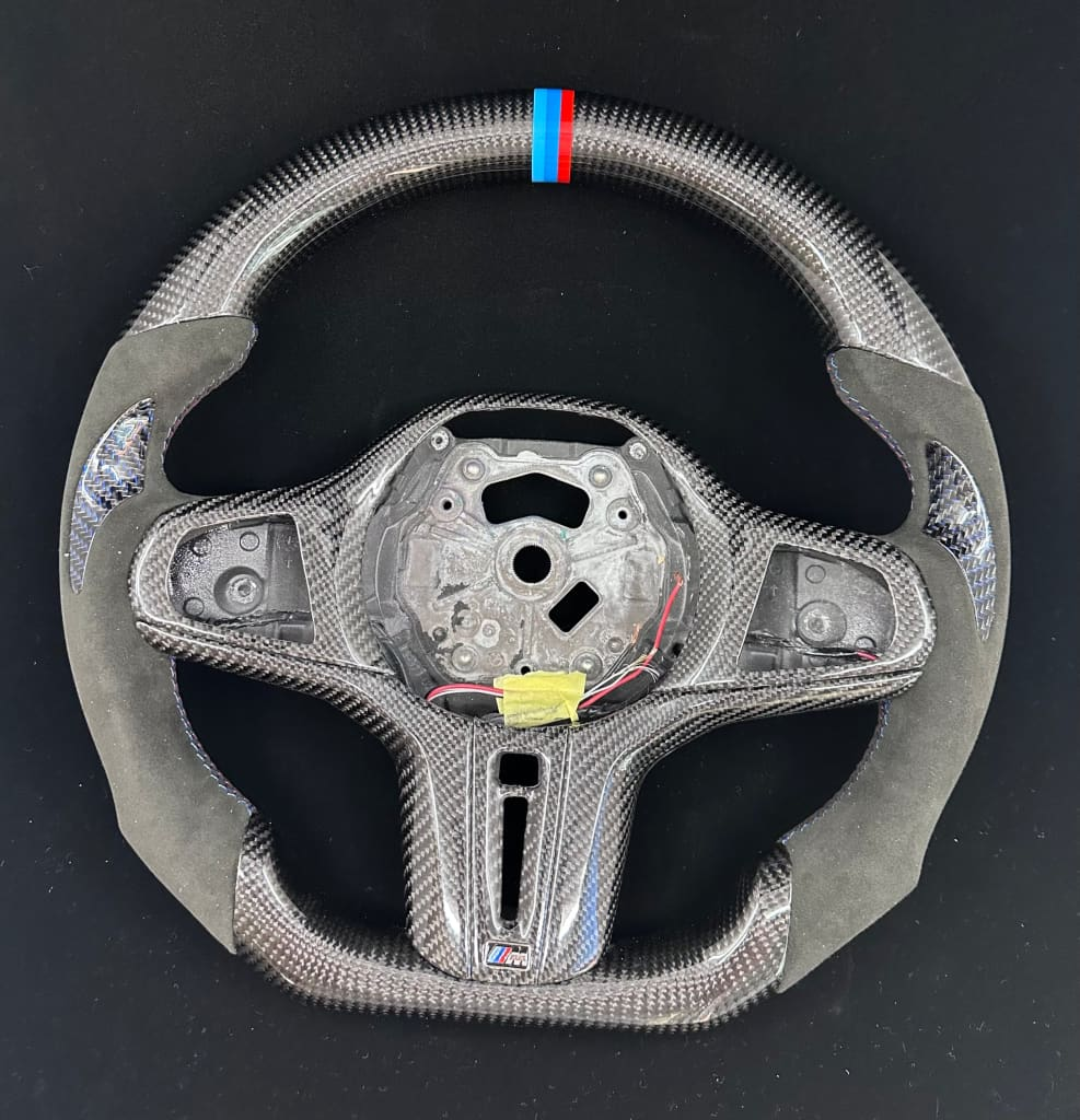 Carbon Fiber Steering Wheel fits 1 series F40 / 2 series F44 / 3 series  G20 G21 G28 / 4 series  G22 / M2 F87 / M3 G80 / M4 F82 F83