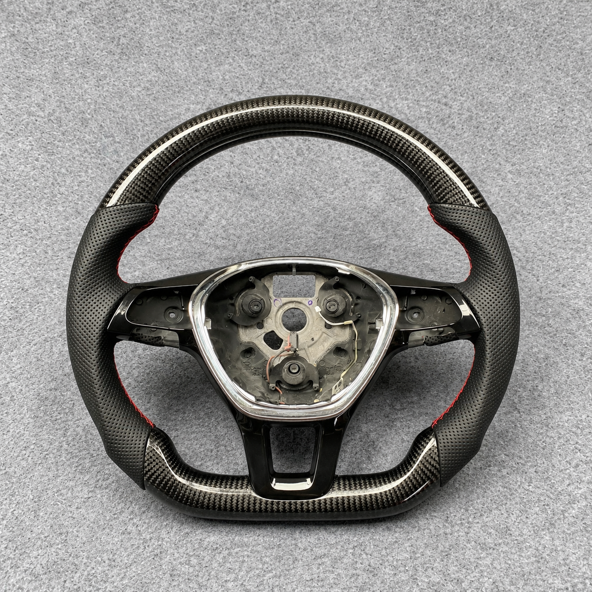 Carbon Fiber Steering Wheel Fits VW MK7 Golf Jetta Passat 2015-2021