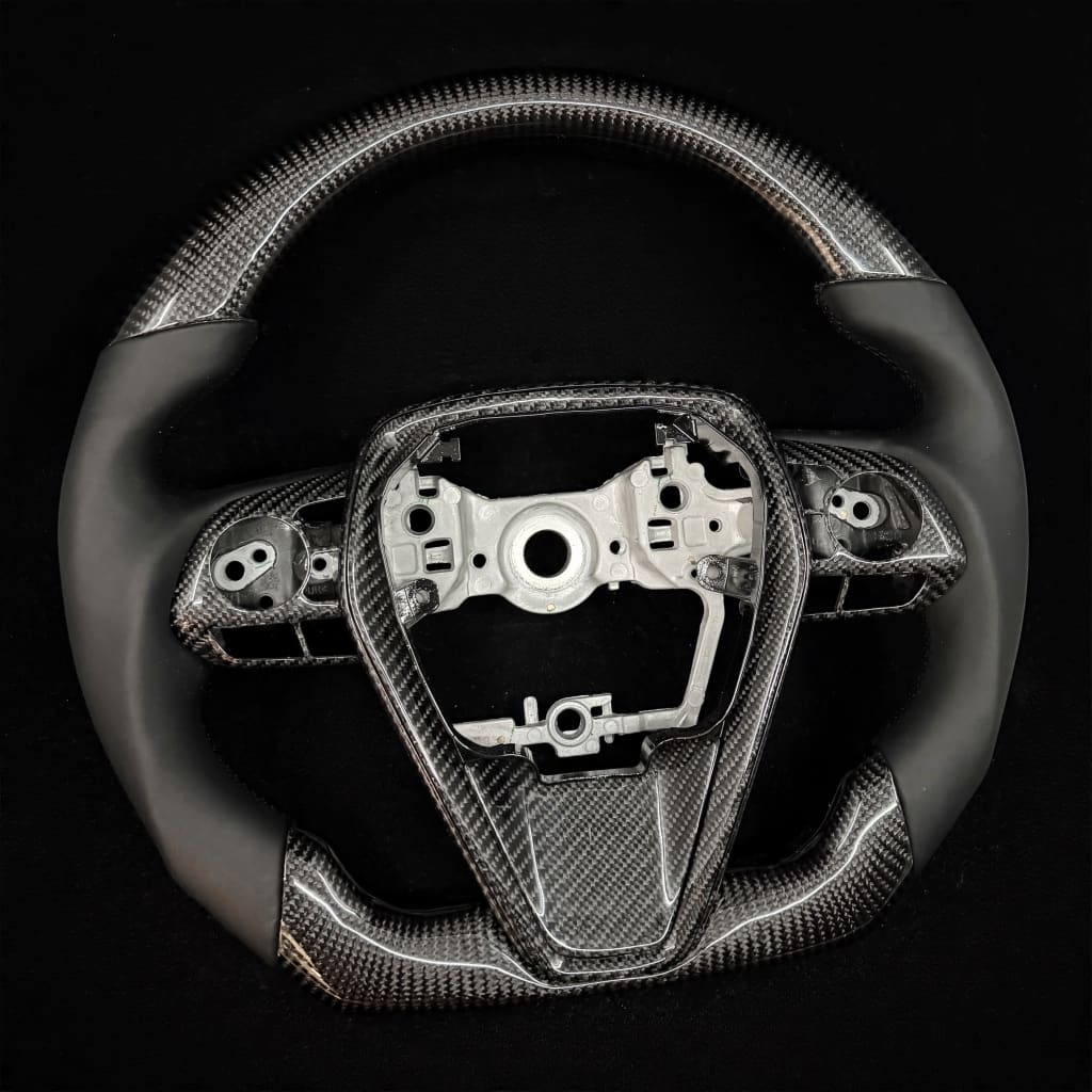 Carbon Fiber Steering Wheel fits Toyota Camry 2018-2024 / Venza 2021-2024