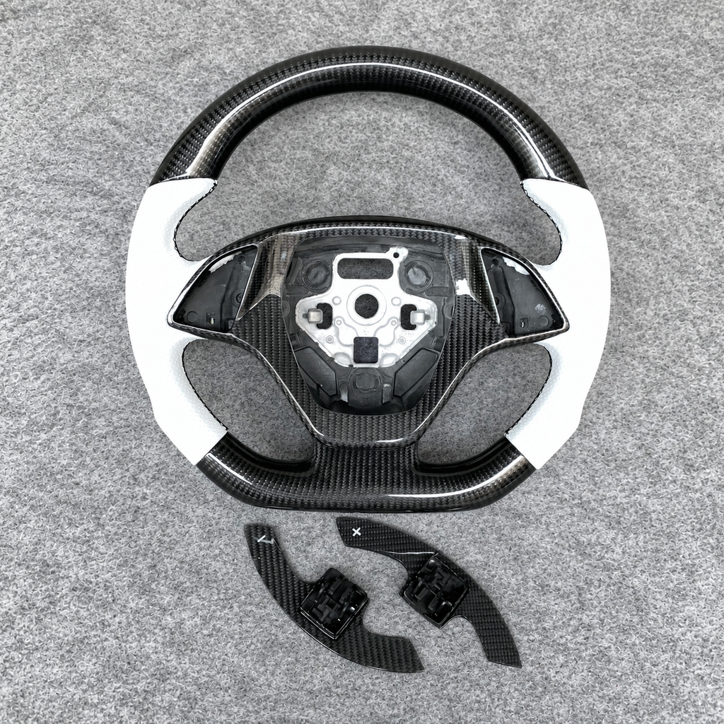 Carbon Fiber Steering Wheel Fits Corvette C7 2014-2019