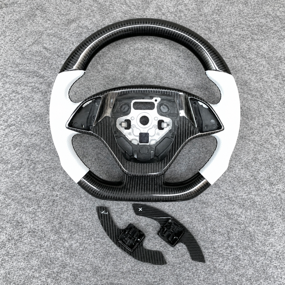 Carbon Fiber Steering Wheel Fits Corvette C7 2014-2019