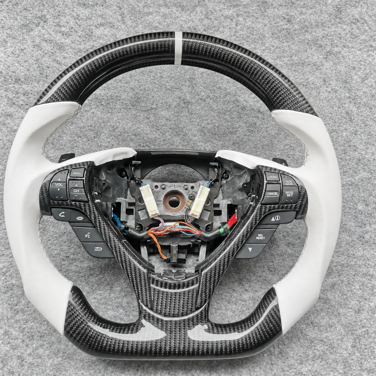 Carbon fiber steering wheel fits Acura ILX RDX 2013‑2020