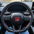 Carbon Fiber Steering Wheel Fits Honda 2022-2026 Civic / 2023-2026 Accord