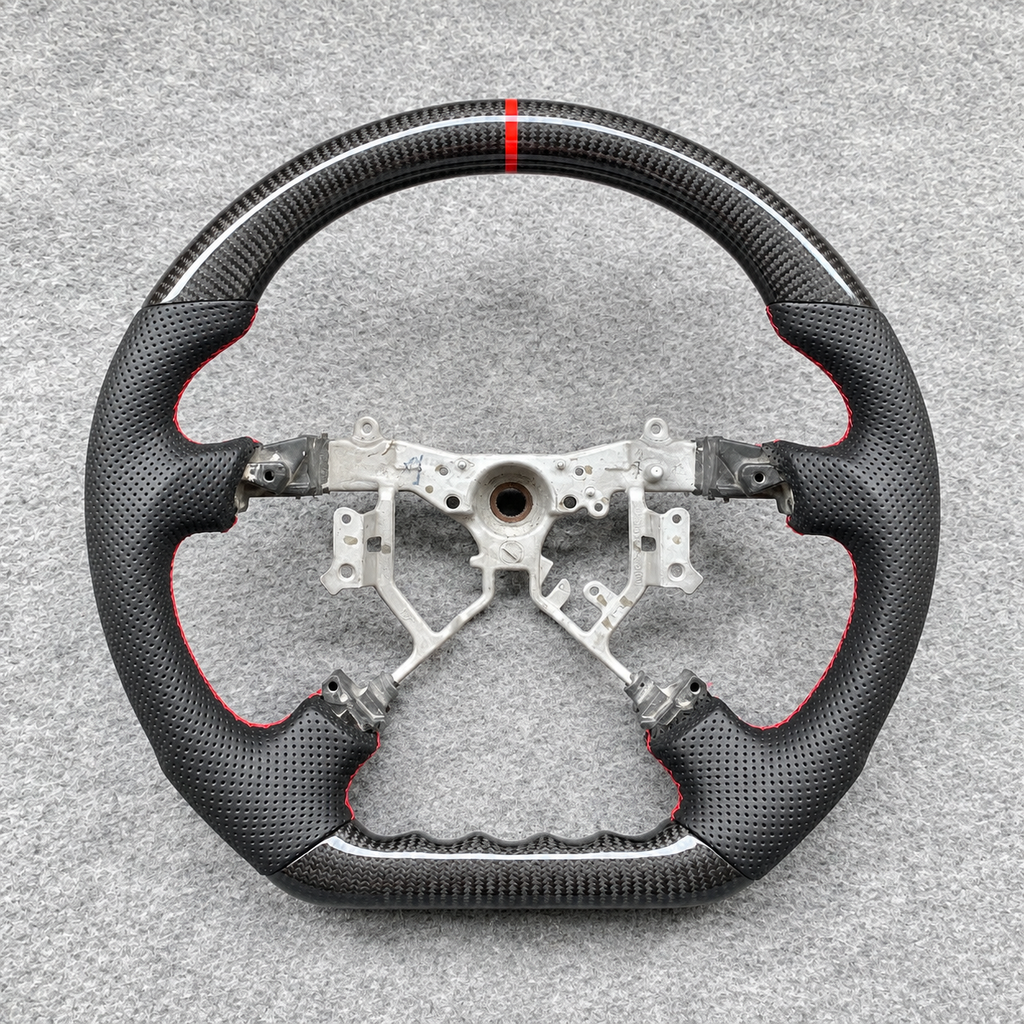 Carbon Fiber Steering Wheel Fits Toyota Land Cruiser / Land Cruiser (200 Series) / Land Cruiser (70 Series)