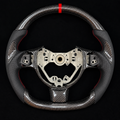 Premium Carbon Fiber Steering Wheel Fits Toyota FT86 GT86 FRS 2017-2026 / Subaru BRZ 2017-2026