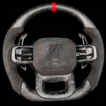 Matte carbon fiber steering wheel fits Ford F150 / Raptor 2021+