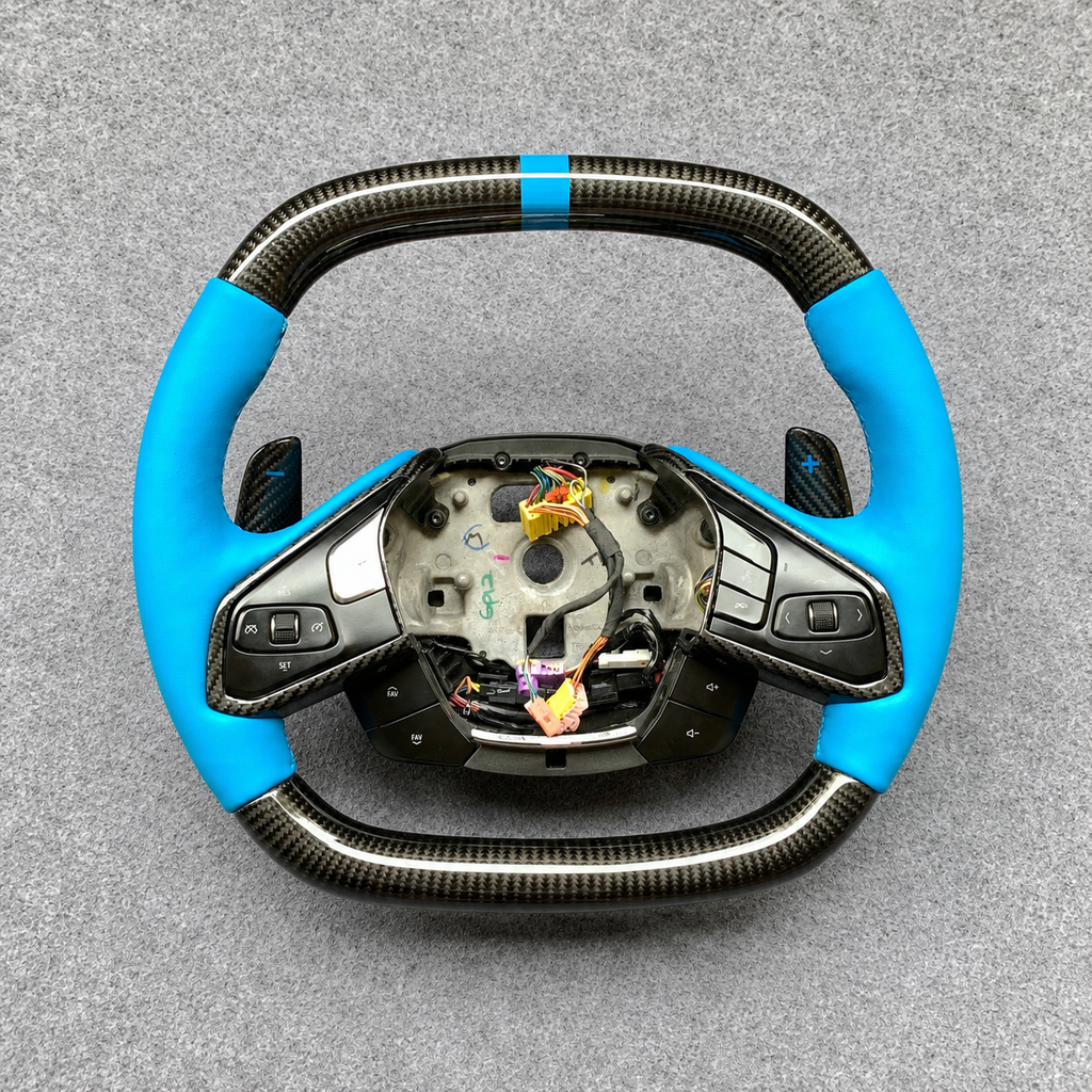 Carbon Fiber Steering Wheel Fits Corvette C8 2020+
