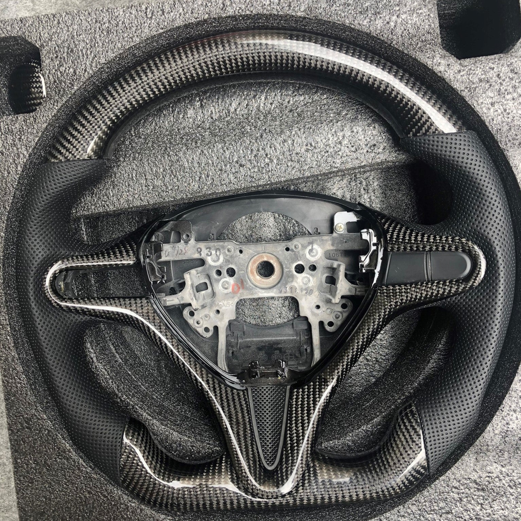 Carbon Fiber Steering Wheel Fits Honda Civic FD2 2006‑2011