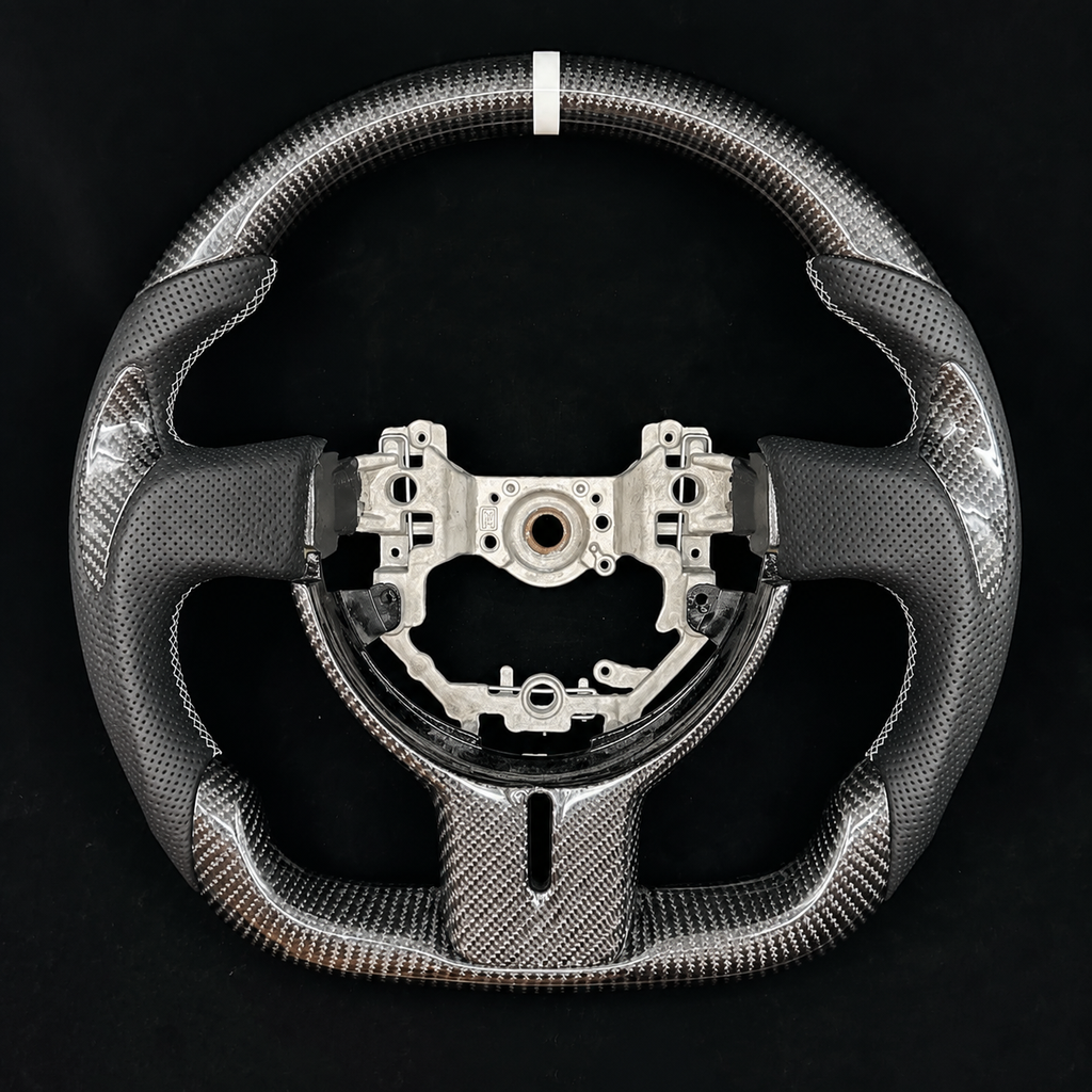 Premium Carbon Fiber Steering Wheel Fits Toyota FT86 GT86 FRS 2012-2013 / Subaru BRZ 2013-2016