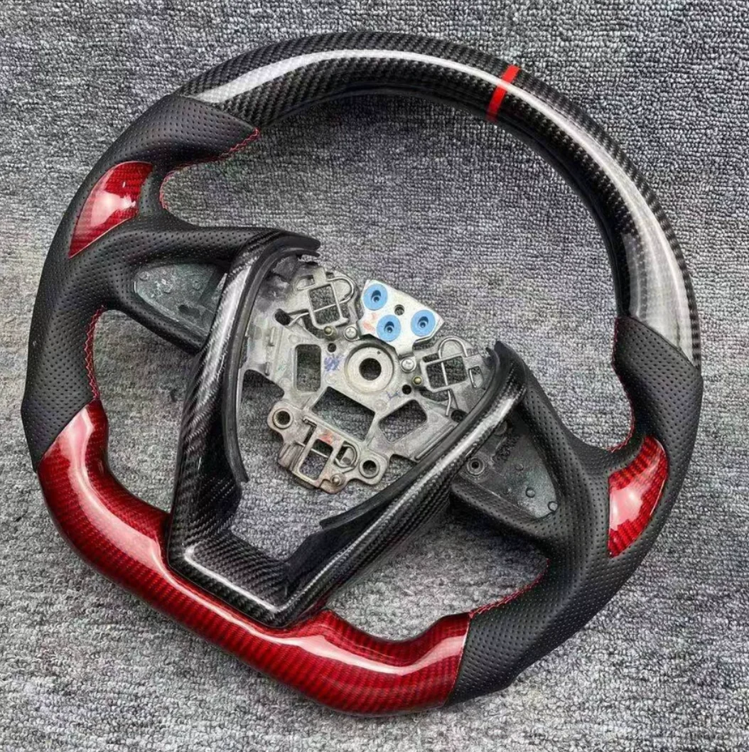 Custom Carbon Fiber Steering Wheel Fits Nissan 2016‑2018 Maxima